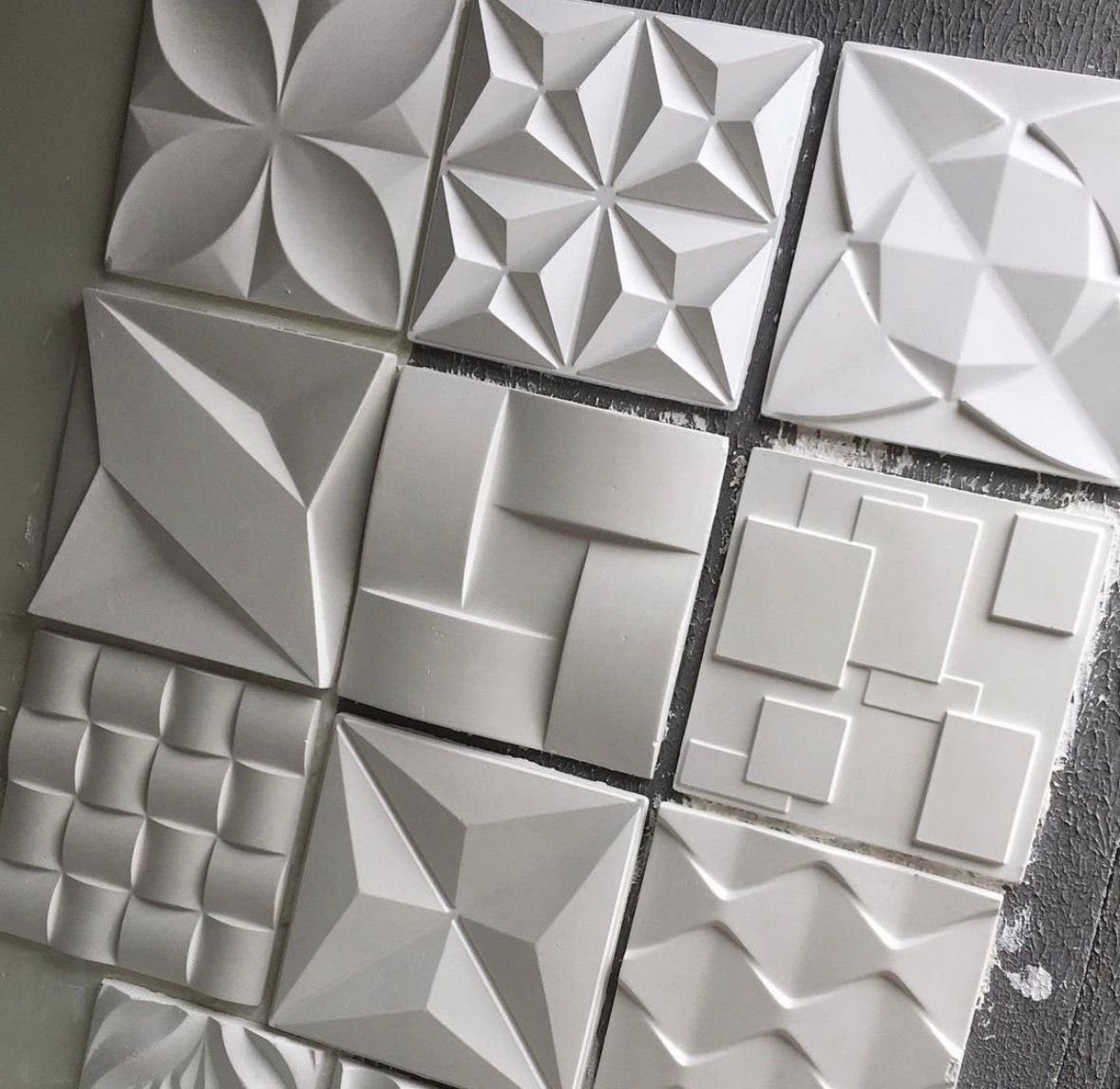 Dalle 3D PVC 60 x 60